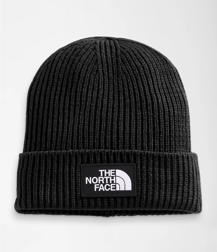 The North Face - Logo Box Cuffed Beanie Black NF0A3FJXJK3 – GABRIEL ...