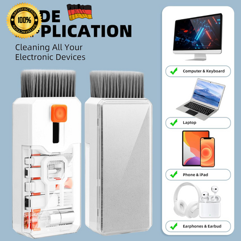 Reinigungsset - 10 in 1 Bürste, Tastatur Reinigung Laptop Handy für iPhone, Tablet, Computer, Kamera