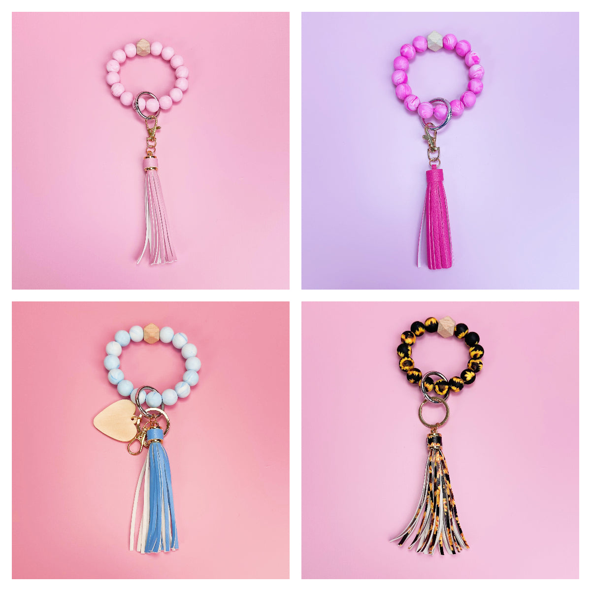 Fight Like A Girl Keychain Kit – Sassy Bead Shoppe