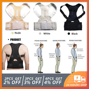 Shoulder/ Back Posture Brace.  Support Belt for Men &  Women. - mygreatfortune