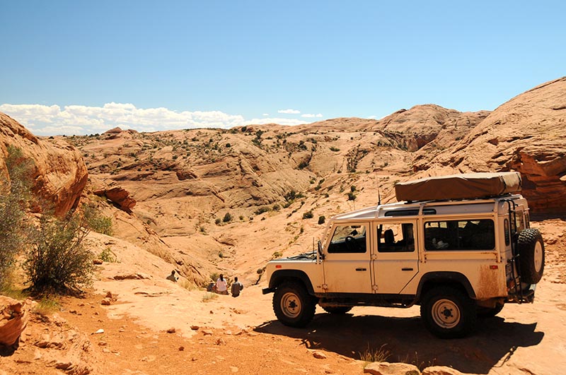 Hole in the Rock trail.