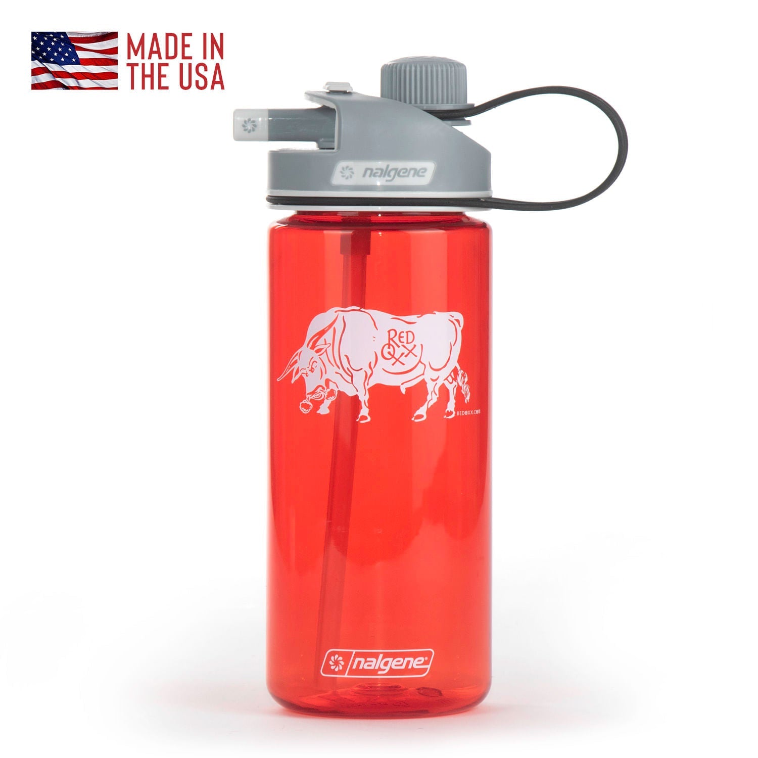 Nalgene Wide Mouth Bottle 1L Red