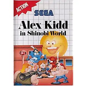 Alex Kidd in Shinobi World - Sega Master System Game - Best Retro Games