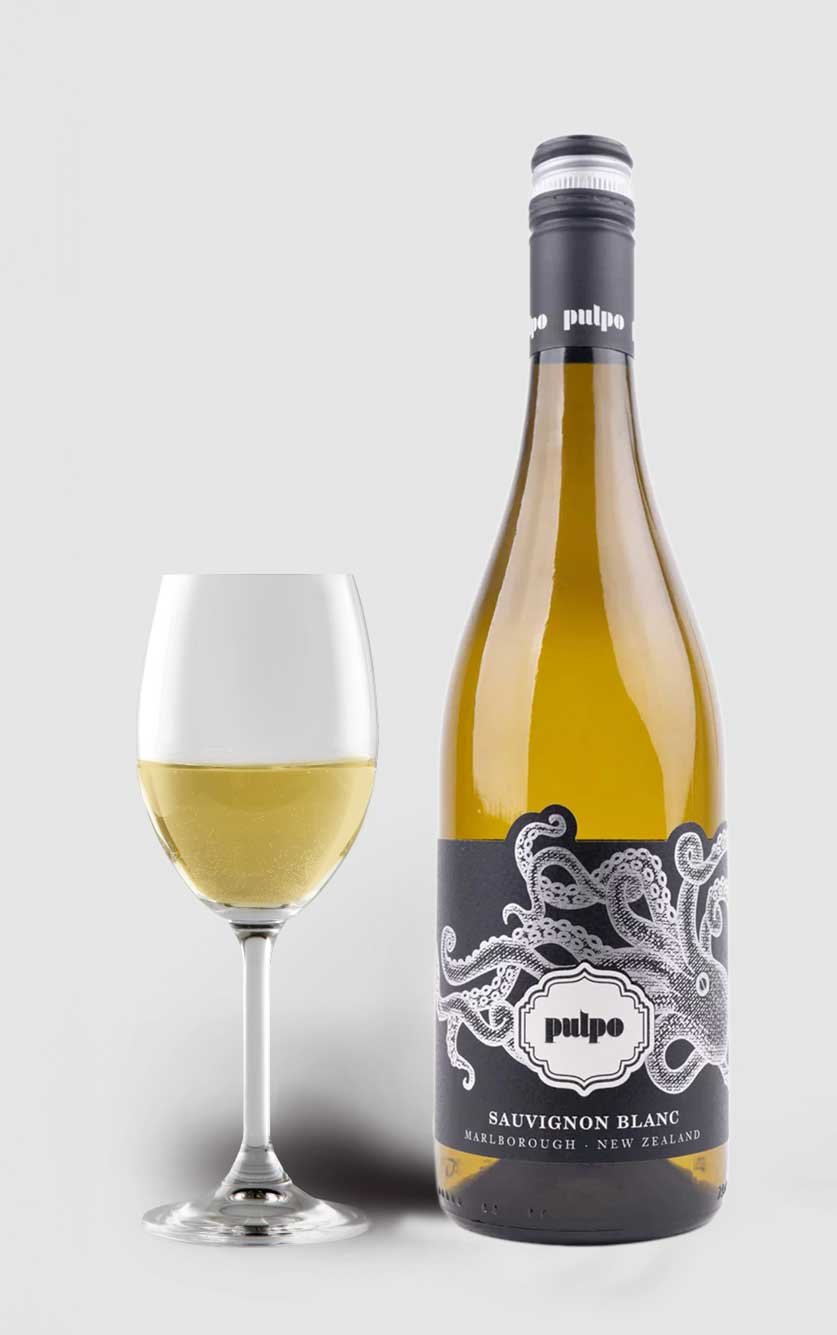 Se Pagos del Rey Pulpo Sauvignon Blanc 2022 hos DH Wines