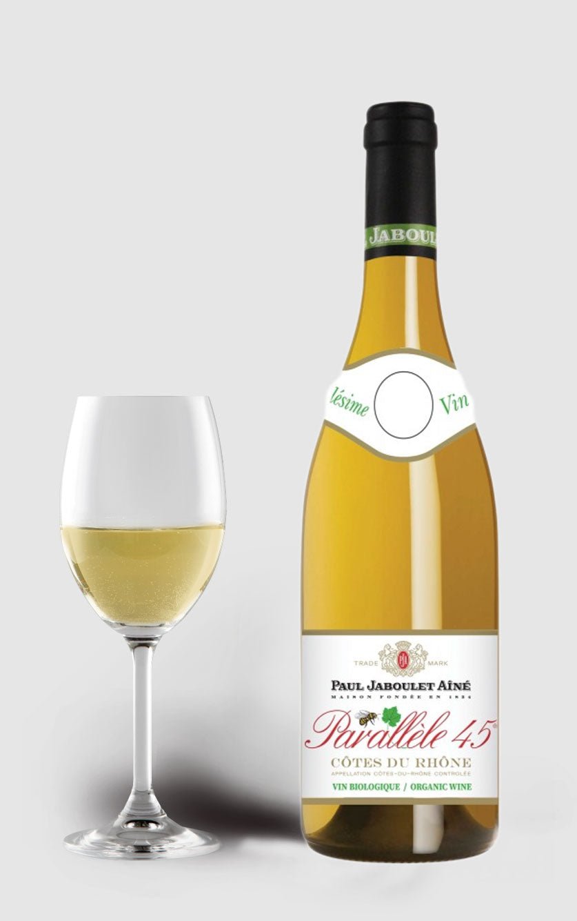 Se Parallele 45 Blanc 2022 Cotes De Rhone, Paul Jaboulet Øko hos DH Wines