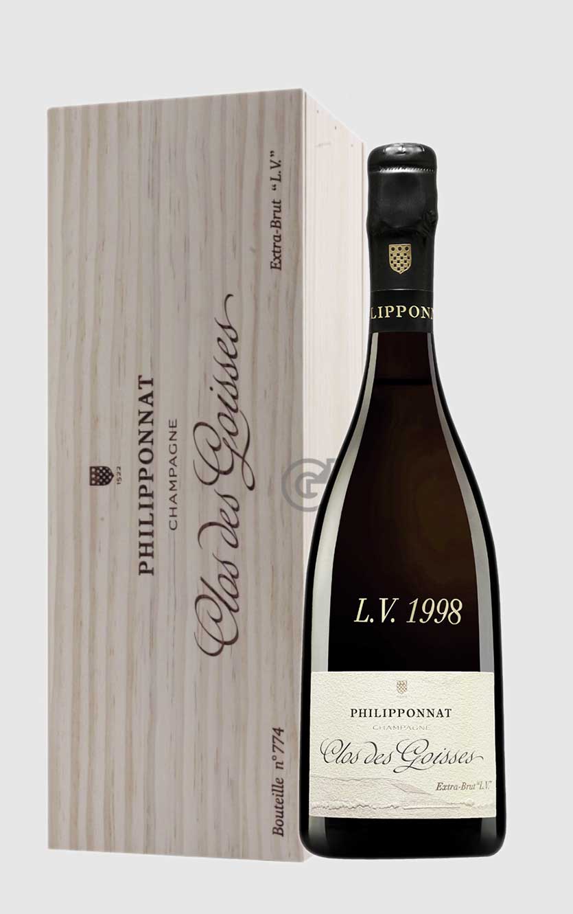 Se Philipponnat Clos Des Goisses Brut L.V. 1998 Champagne hos DH Wines