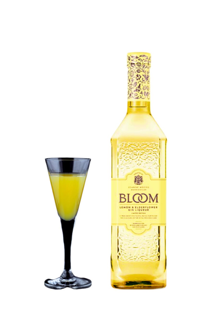 Se Bloom - Lemon & hyldeblomst Gin Likør, England hos DH Wines