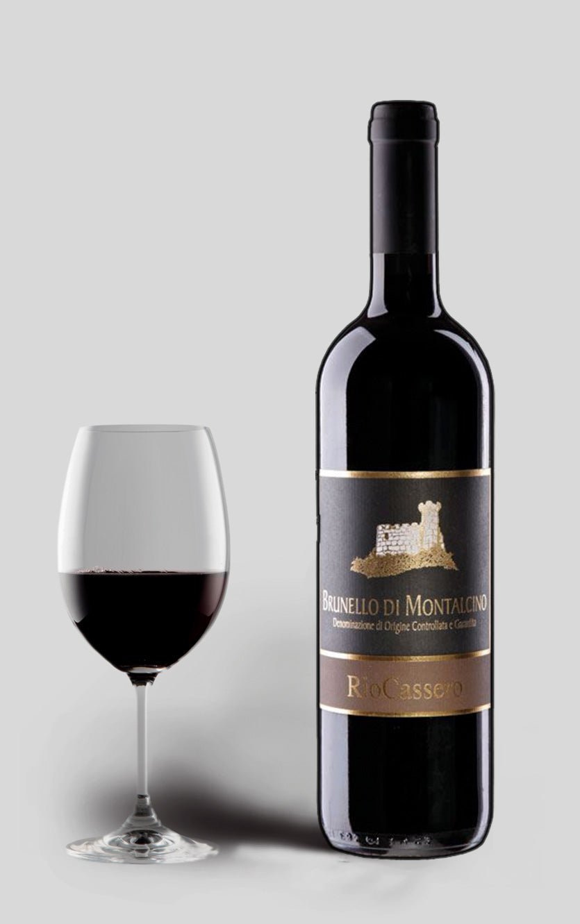 Se Caparzo Brunello di Montalcino 2017 Rio Cassero-Toscana hos DH Wines