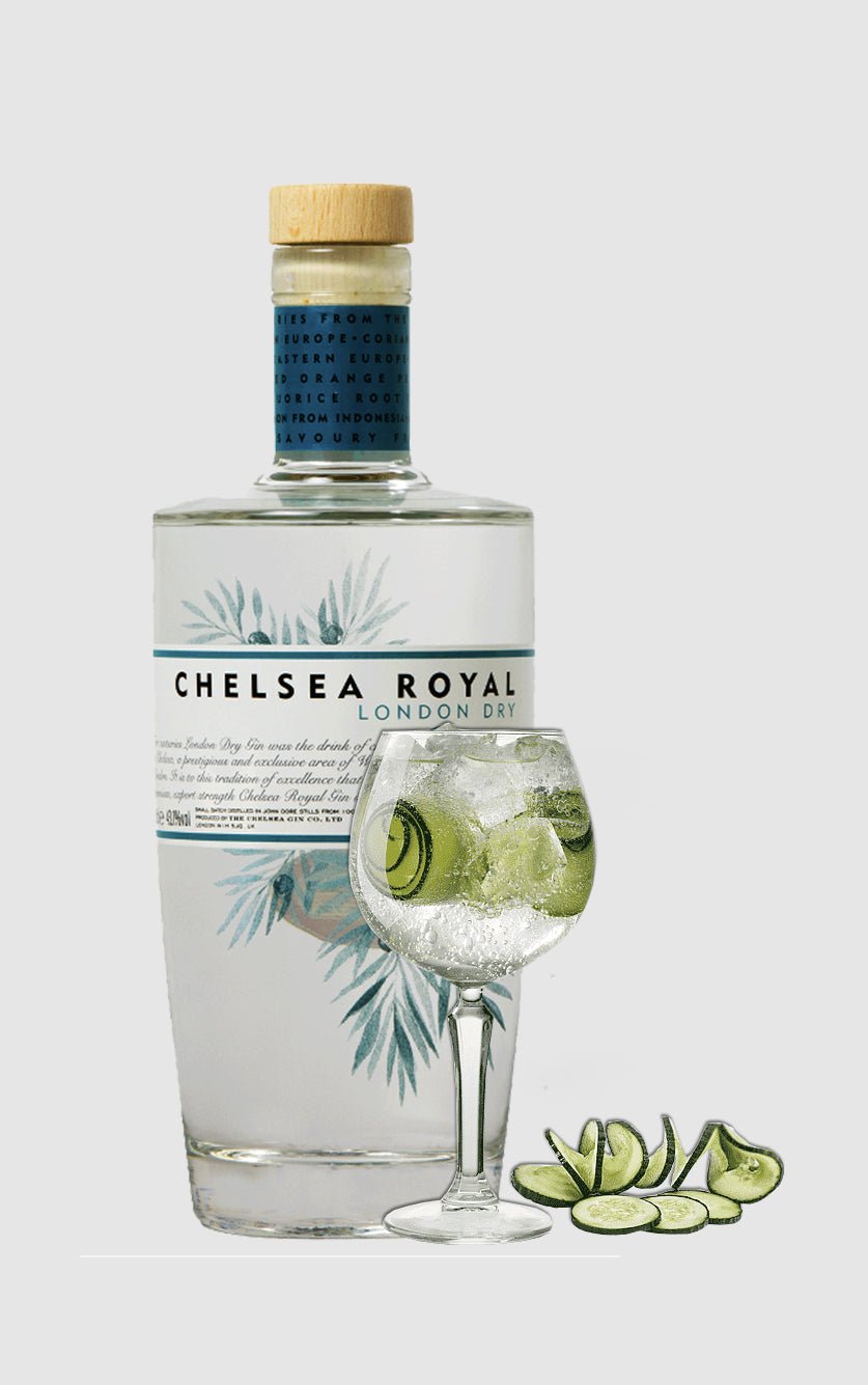 Se Chelsea Royal London Dry Gin, 43% alkohol hos DH Wines