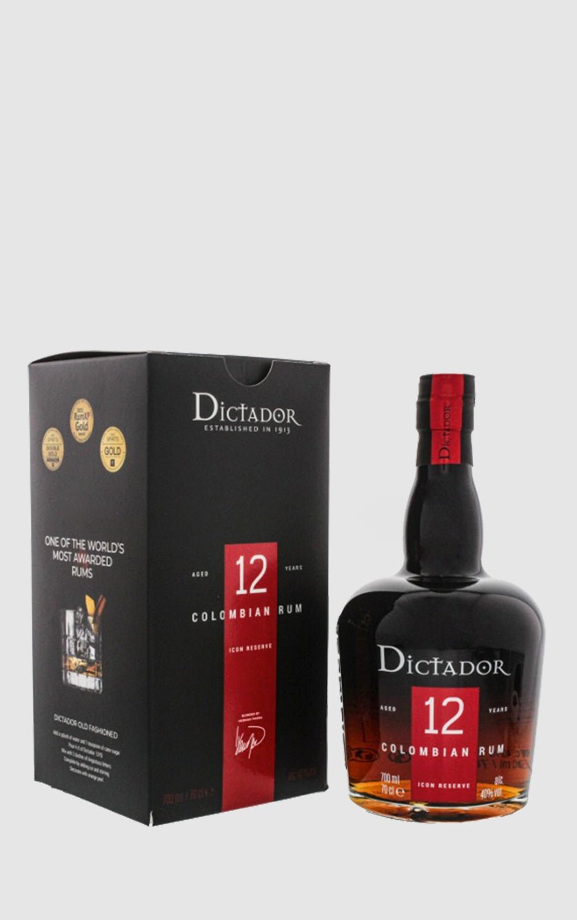 Se Dictador 12 ÅR Solera Ultra Premium Reserve Rum hos DH Wines