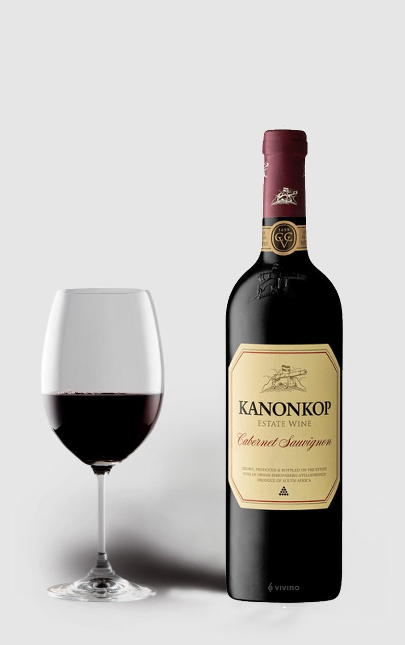 Se Kanonkop Estate, Cabernet Sauvignon 2018 hos DH Wines