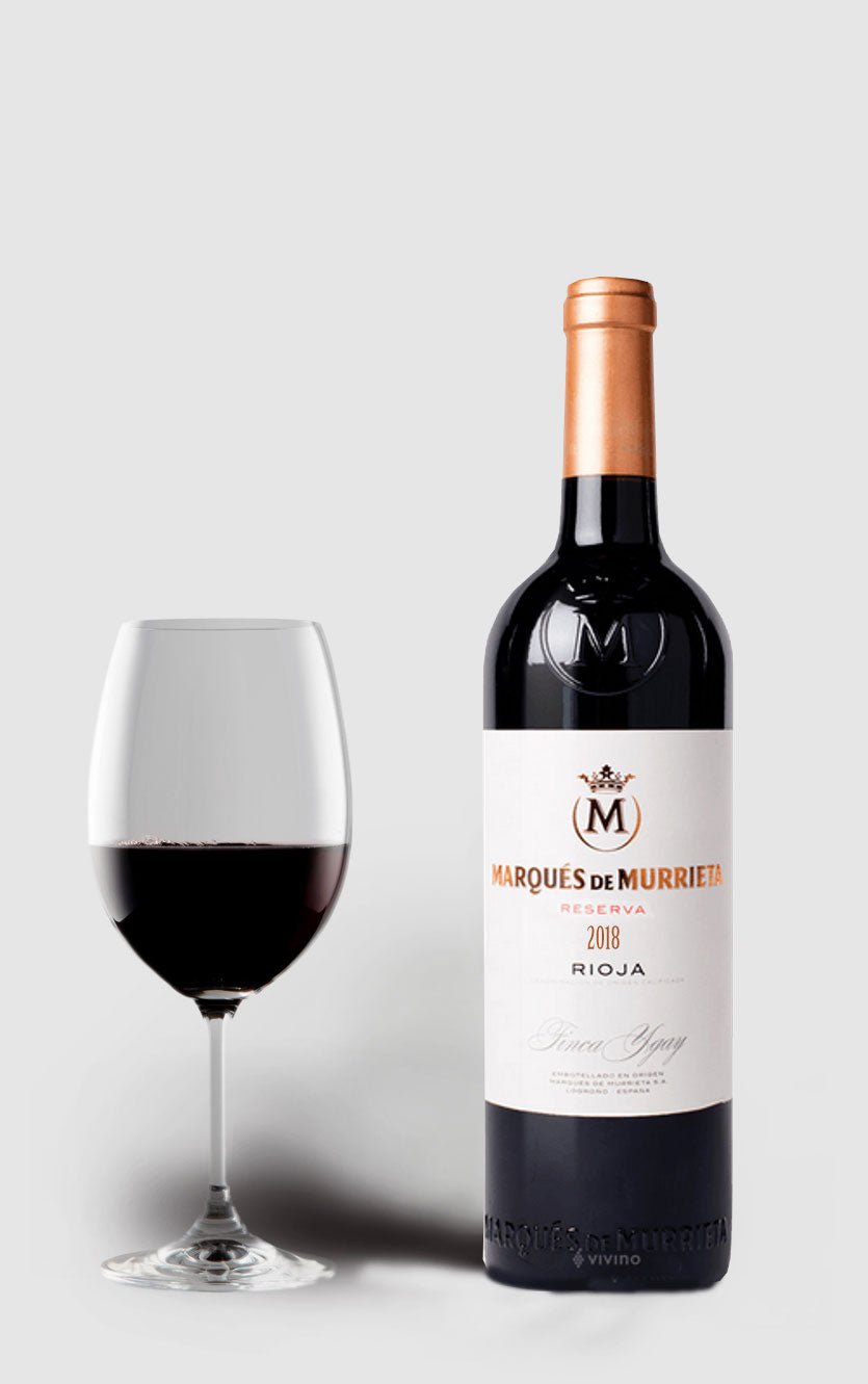Se Marqués de Murrietas Reserva 2018 hos DH Wines