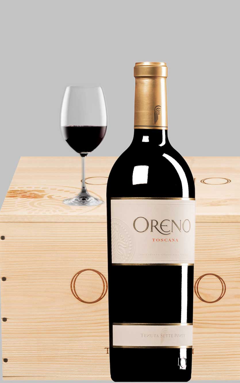 Se Oreno Rosso Toscana IGT 2020 (BIO) hos DH Wines