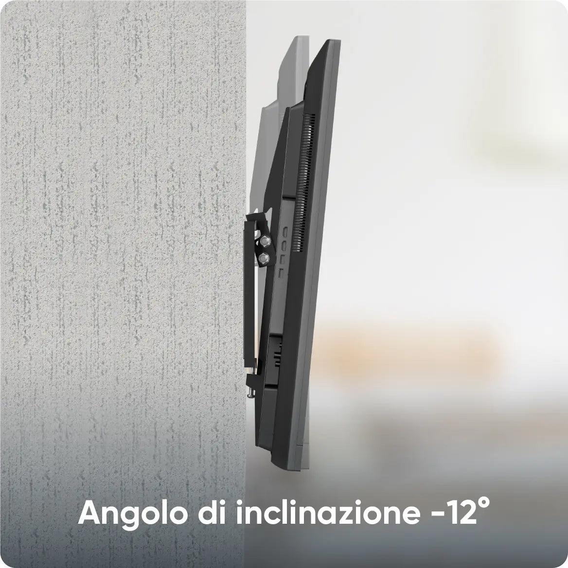 Angolo di inclinazione -12°
