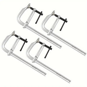 12" Heavy-Duty F-Clamp | 4.75" Throat | Sturdy Metal | DIY Projects - Tonix Tools