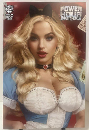 Power Hour #2 Naughty Princess Alice Cosplay Nice Close Up Ltd 100 - Cosmic Comics, Cards, & Collectibles