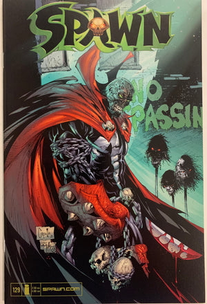 Spawn #129 Low Print Run Cover by Greg Capullo & Todd McFarlane - Cosmic Comics, Cards, & Collectibles