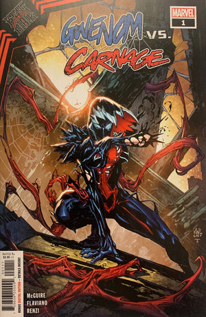 King in Black Gwenom vs. Carnage #1 cover by Ken Lashley NM (pre-owned) - Cosmic Comics, Cards, & Collectibles