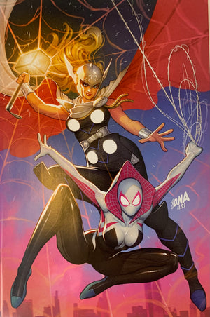 Spider-Gwen Gwen Verse #2 Virgin Exclusive Variant David Nakayama NM (pre-owned) - Cosmic Comics, Cards, & Collectibles
