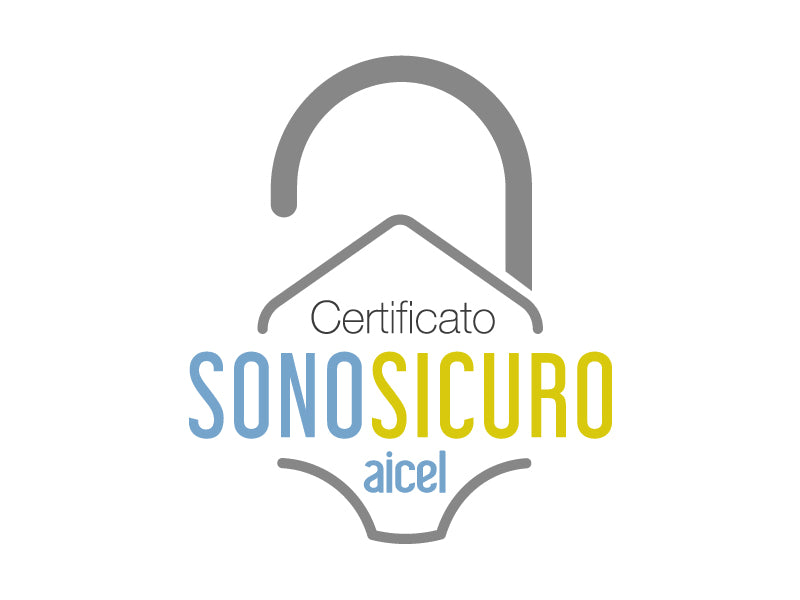 Certificato AICEL sono sicuro. Associazione Italiana Commercio Elettronico