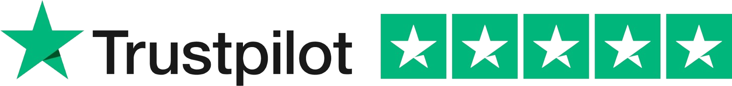 Trustpilot Logo and Stars