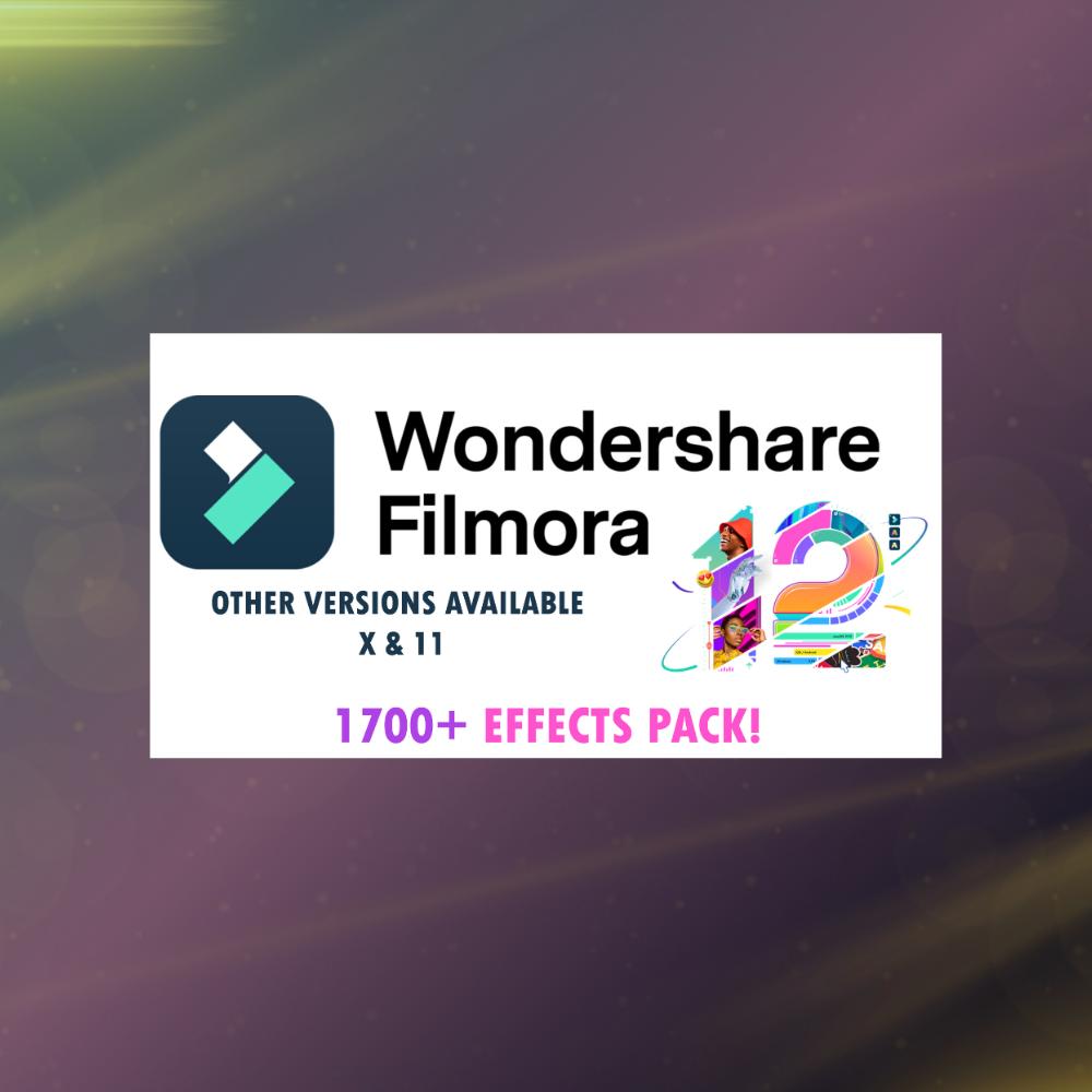 [Lifetime] Filmora 12 / 11/ X Pro Latest + Effects Pack for Windows and Mac OS