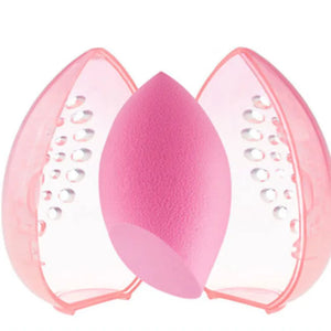 1pcs Cosmetics Puff Holder Makeup Sponge Box Plastic Protable Waterproof Storage Sponge Beauty Egg Women's Cosmetics Accessories - SwagDreamz