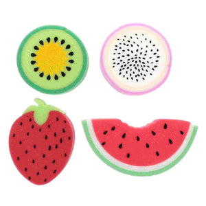 4 Pcs Fruit Bath Sponge Set for Baby & Toddler - SwagDreamz