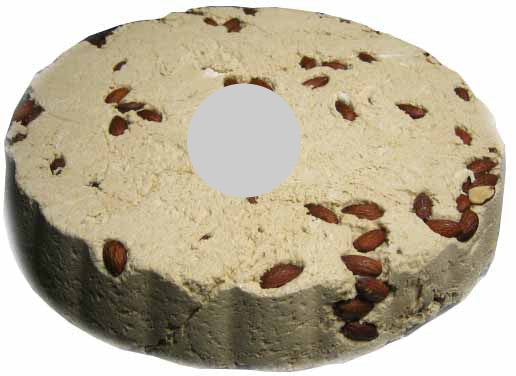Handmade Almond Halva, 8.8 lb (4 kg) - Parthenon Foods
