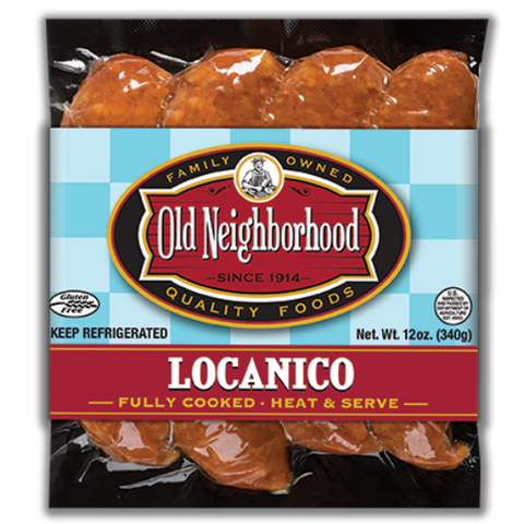 Greek Sausage Loukaniko 12 Oz Pkg Parthenon Foods   OldNeighborhoodLokanico Large 