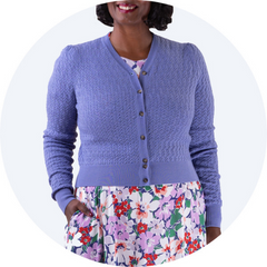 Periwinkle cardigan 