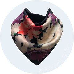 Floral Silk Scarf