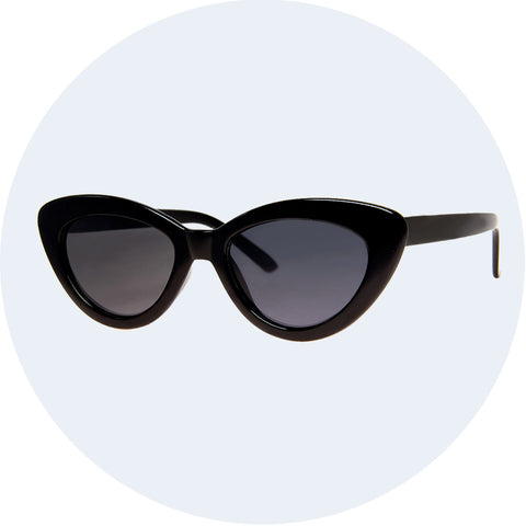 Cat Eye Sunglasses Black