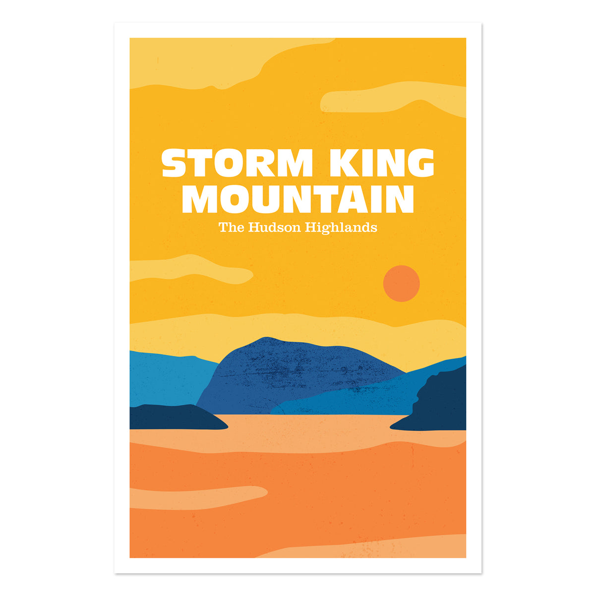 Storm King Hudson Highlands BOLD VERSION