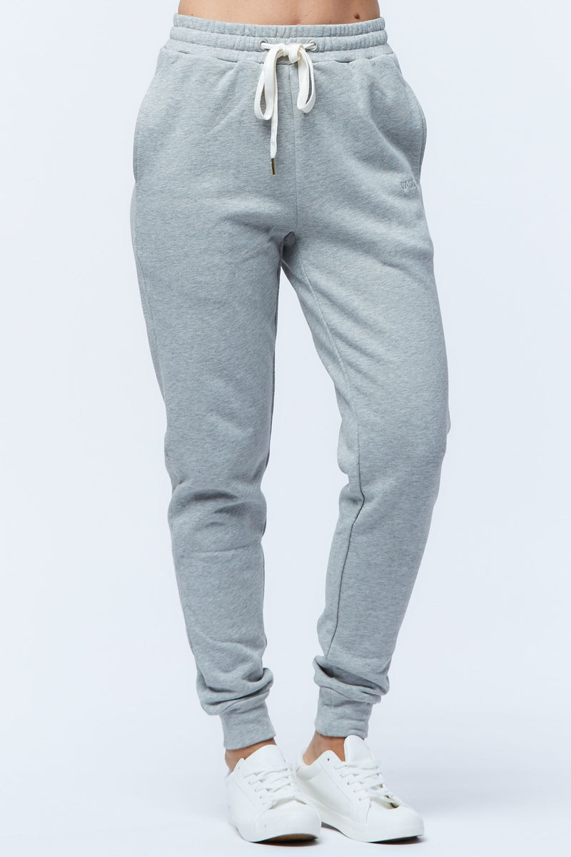 Casa Amuk WOMENS SLIM JOGGER PANT- GREY MARLE | Elwood 101