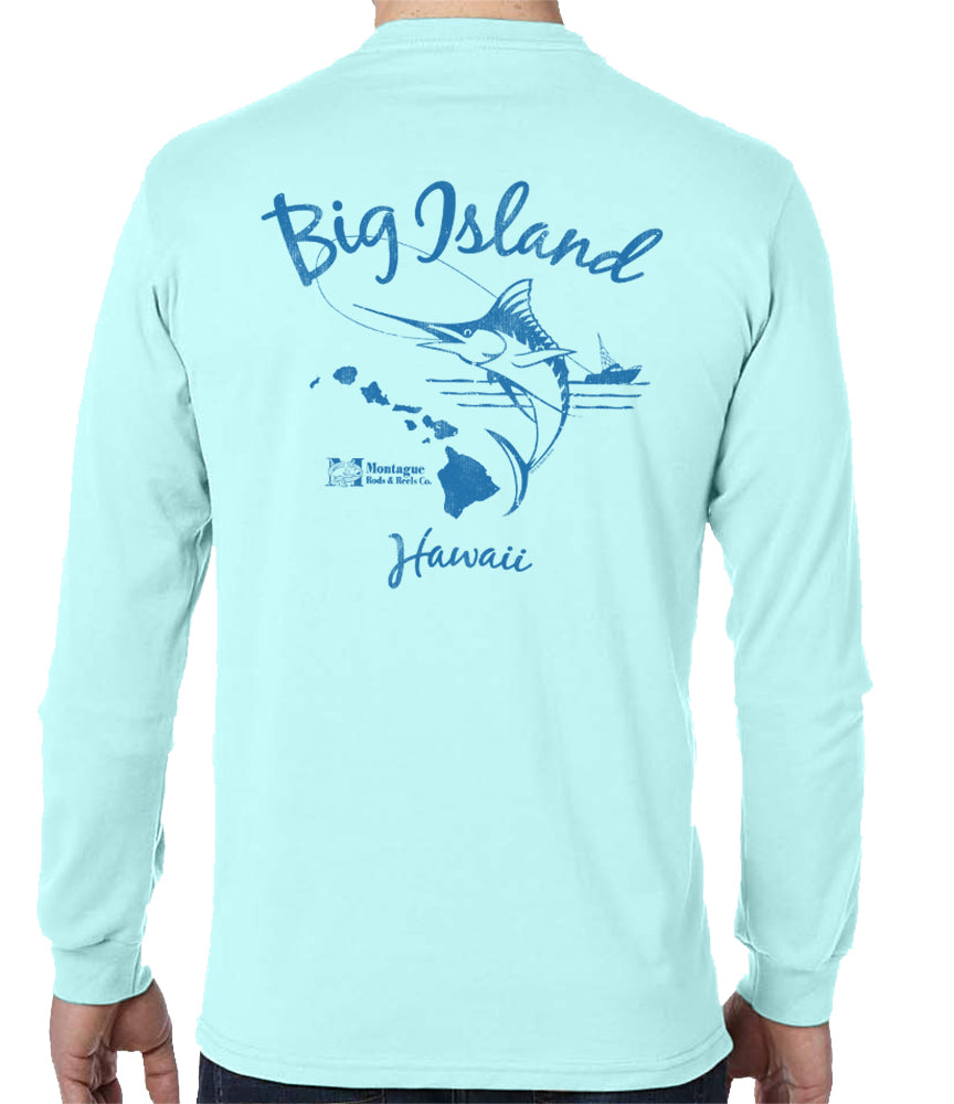 Big Island Marlin Fishing Long Sleeve T-shirt – Malibu Shirts
