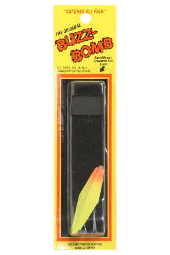 Buzz Bomb Fishing Lure 2.5” Glow In The Dark