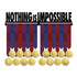 Nothing is Impossible - Motivational Running Medal Hanger