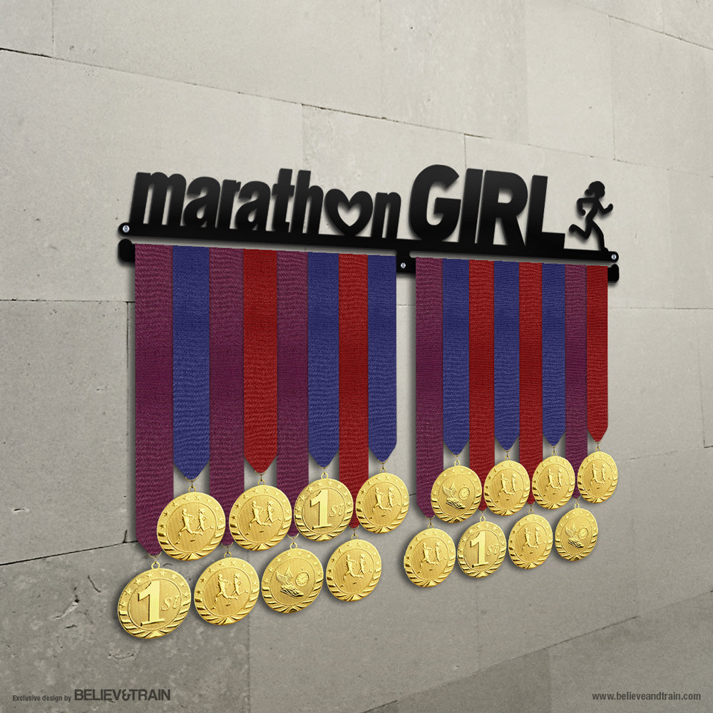 My Finish Lines Women - Motivational Running Medal Hanger