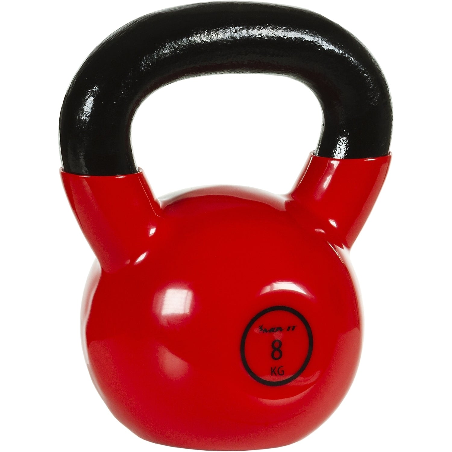 MOVIT® 8 kg professionele Kettlebell van gietijzer