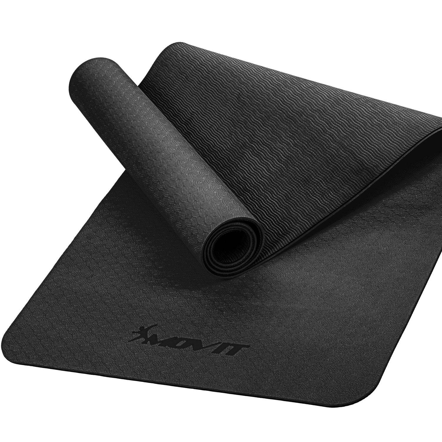 MOVIT® TPE Gymnastiekmat, 190x100x0,6cm, grijs