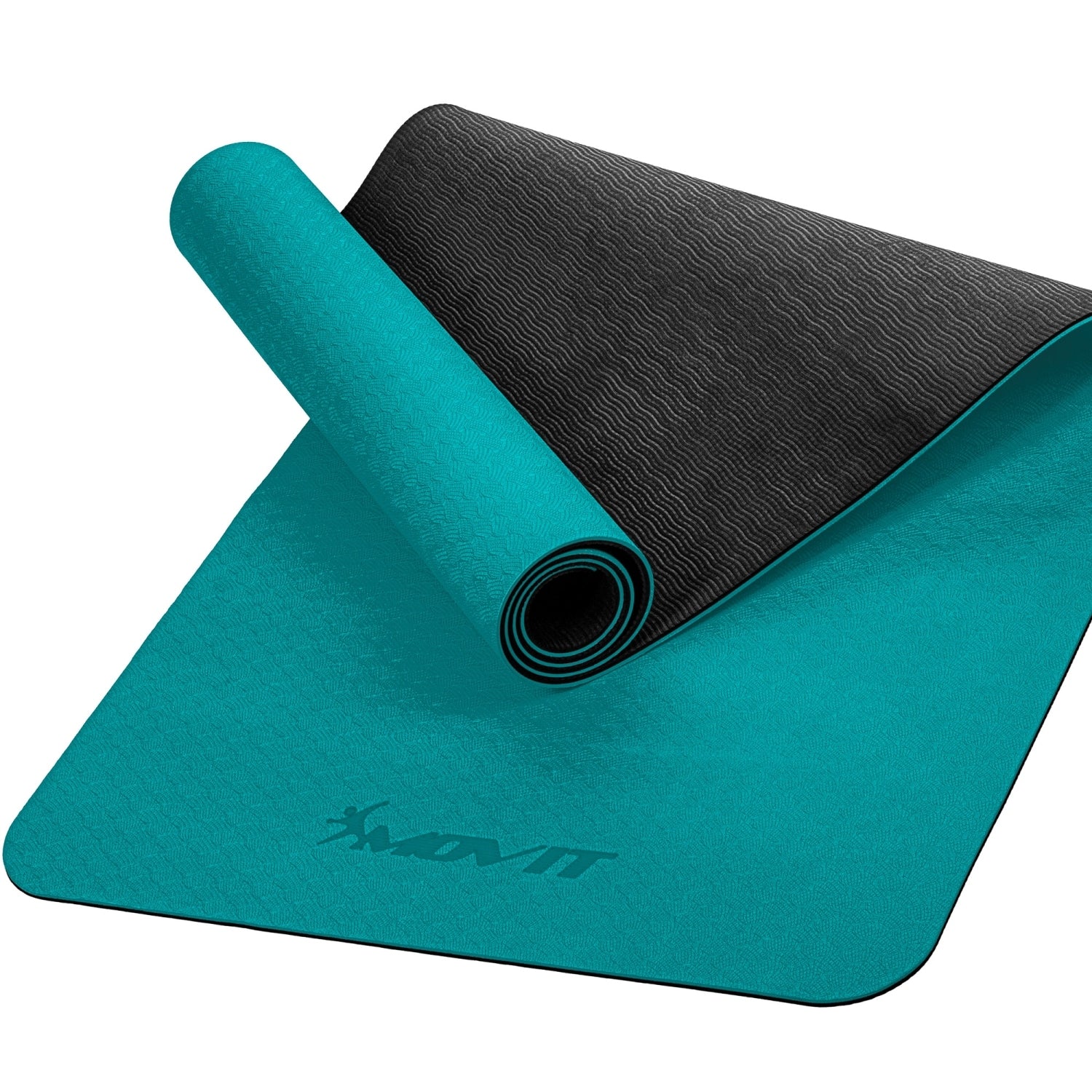 MOVIT® TPE Gymnastiekmat, 190x60x0,6cm, donkergroen