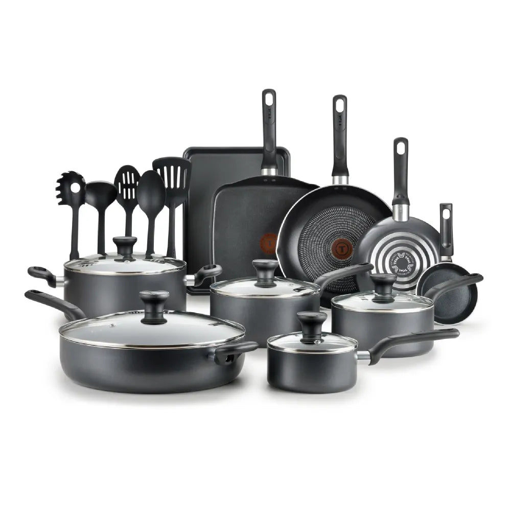 T-Fal 20-Piece Nonstick Cookware Set