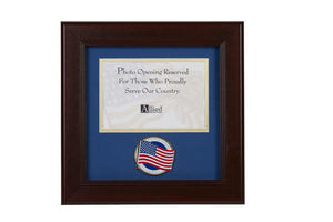 US American Flag Medallion, Allied Frame - Birmingham Flag Store
