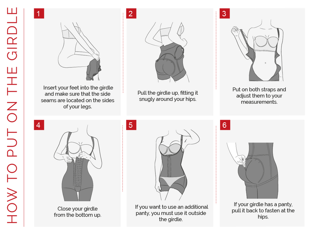 How to Put On a Girdle