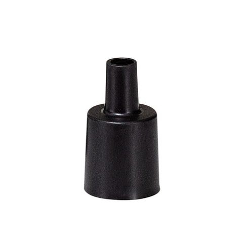 short inflator nozzle for vacuums