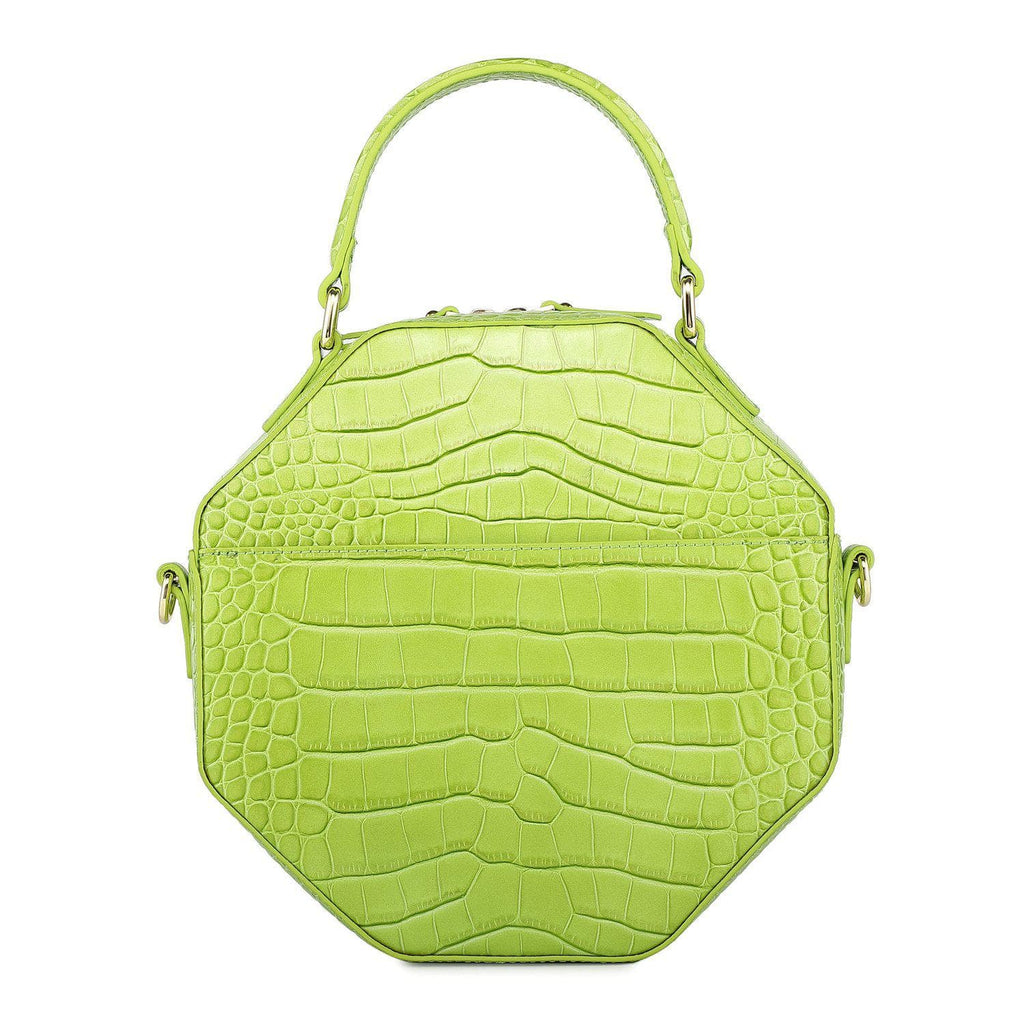 Shelley Croc Leather Crossbody Bag– Vicenzo Leather