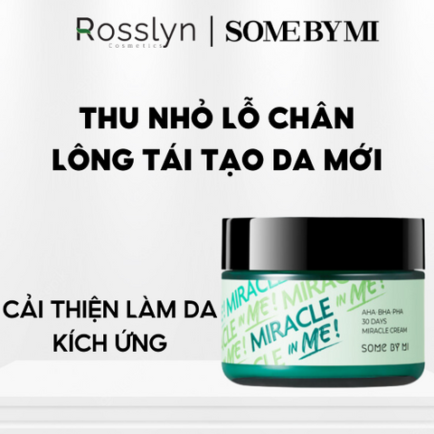 [Phiên Bản Giới Hạn] Kem dưỡng cho da dầu mụn Some By Mi AHA-BHA-PHA 30 Days Miracle Cream