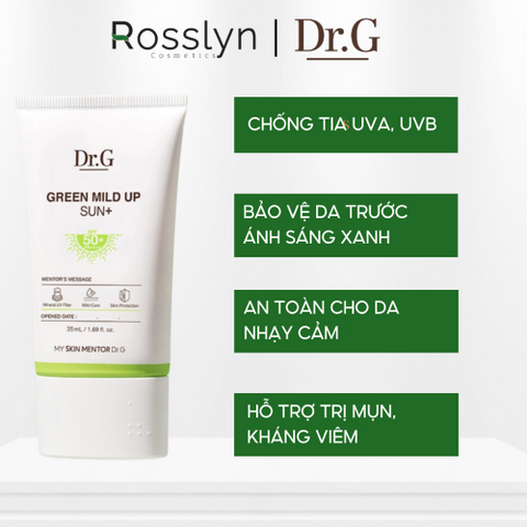 Kem chống nắng Dr.G Green Mild Up Sun SPF 50PA++++