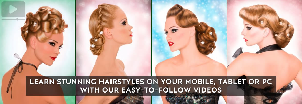 Prestige 1940s 1950s Hair Online Video Education